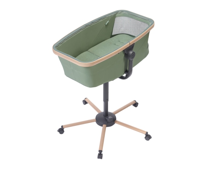 Alba All-in-One-Stubenwagen, Liegesessel und Hochstuhl 0 - 3 Y   0 - 15 kg    All-In-One-Lösung |    Bequeme Matratze |    Einfach umzustellen, einzustellen und zu bewegen |    100 % recycelte Materialien |