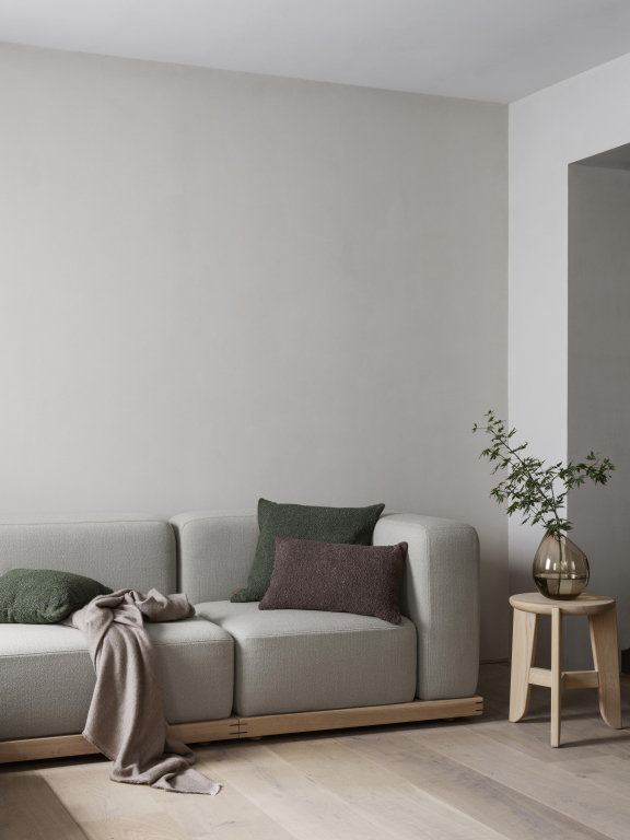 Blomus Boucle kussenhoes 40x60 tan