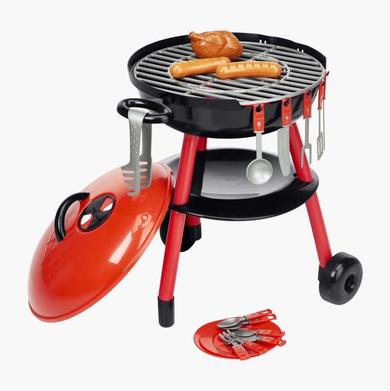 Lekegrill med tilbehør