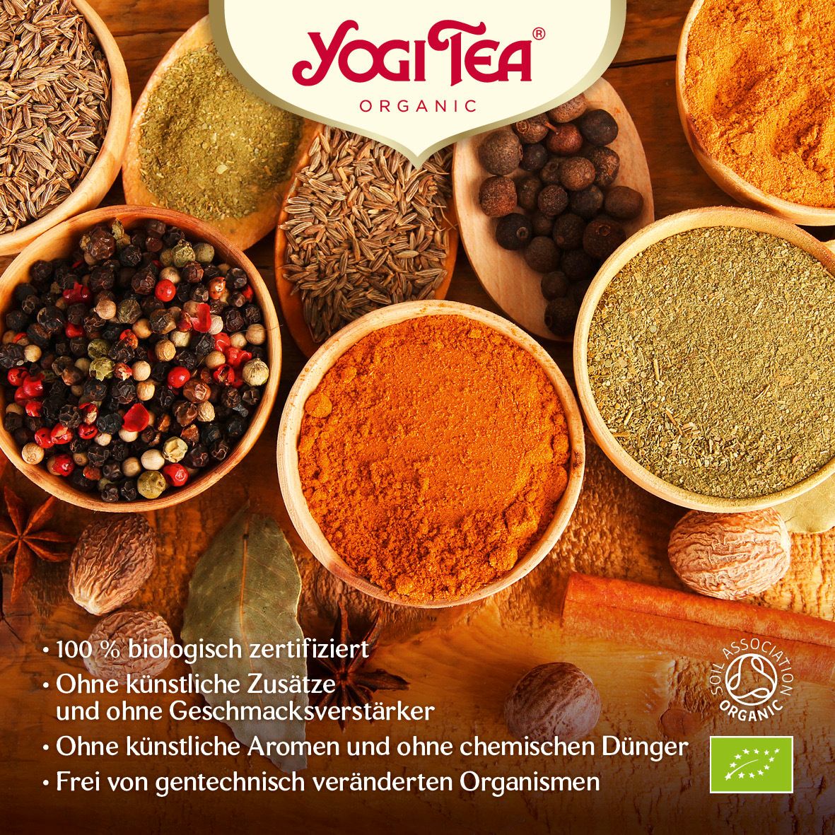 YOGI TEA® Himalaya, Bio Gewürz- und Kräutertee