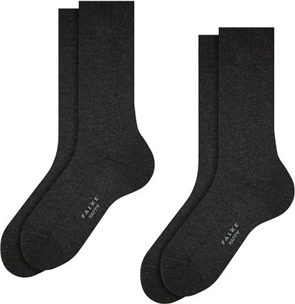 Falke Happy Sokken 2 Paar Antraciet Melange 14610-3080 kopen