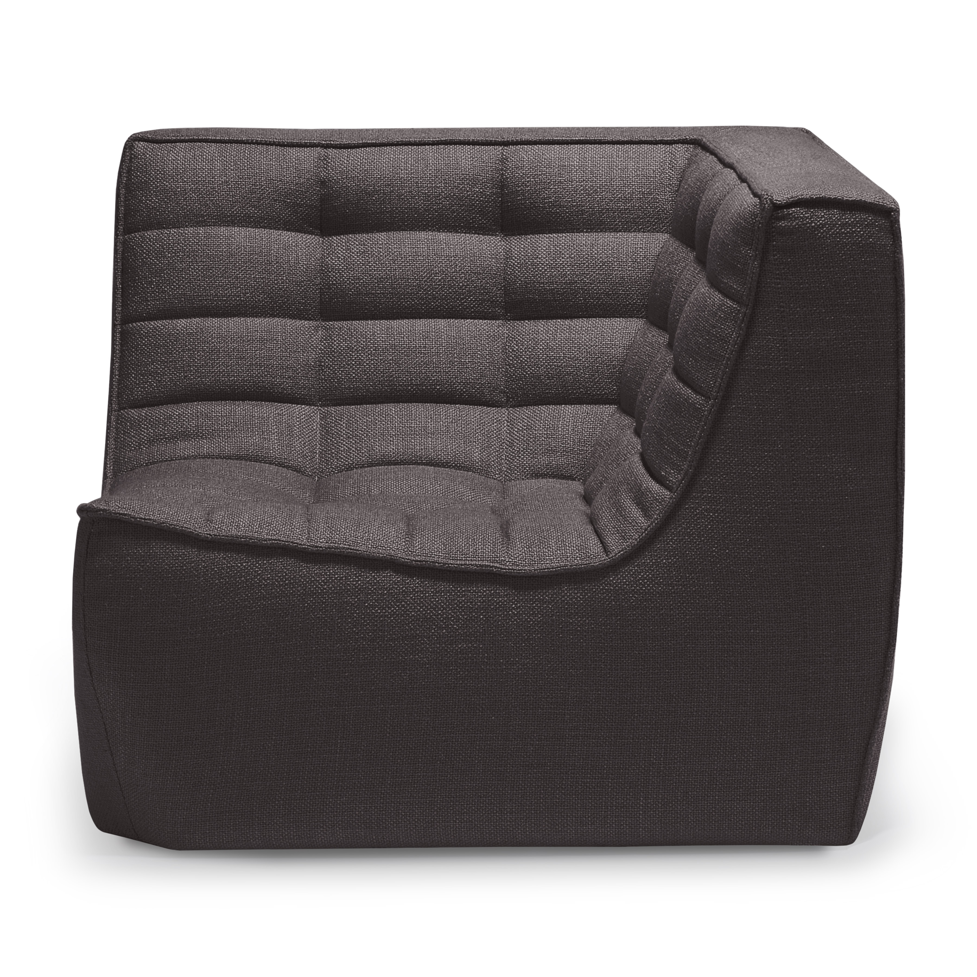 Sofa N701 90° vierkant hoekelement - dark grey