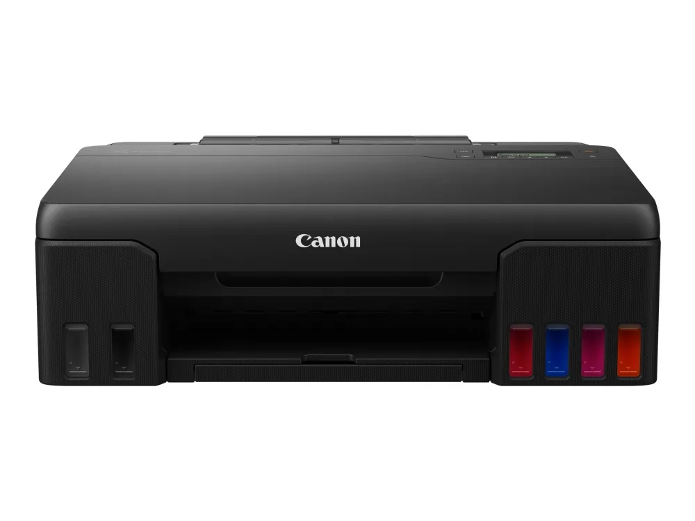 Canon PIXMA G550 - Printer - farve - blækprinter - kan genopfyldes - A4/Legal - op til 3.9 ipm (mono) / op til 3.9 ipm (farve) - kapacitet: 100 ark - USB 2.0, Wi-Fi(n)