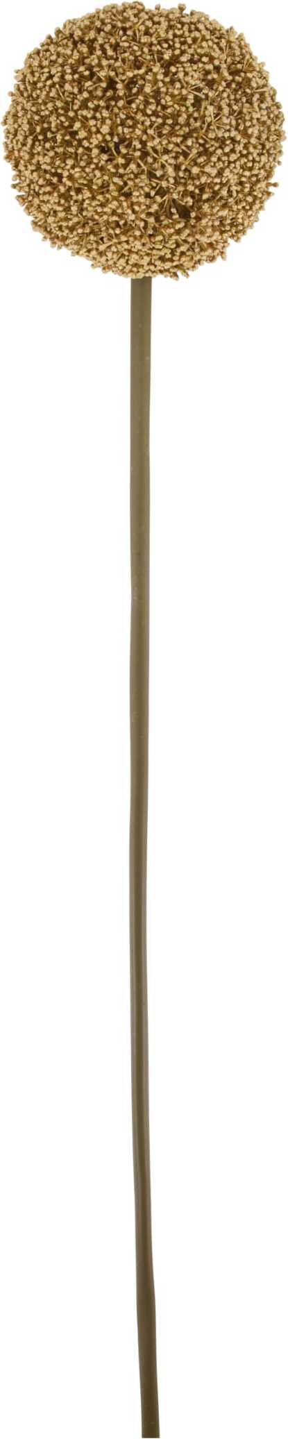 Dijk Natural Collections kunstbloem Allium goud D 13 H 78 cm