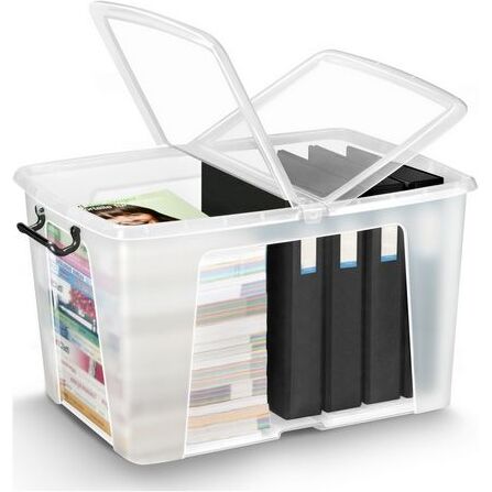 Bac de rangement en plastique Strata - 65 litres