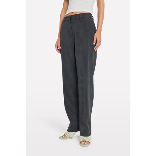 Envii Enkafir Bukser, Grey Melange Pinstripe, XS