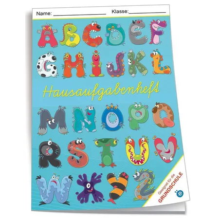 Trötsch Hausaufgabenheft Grundschule, Monster ABC