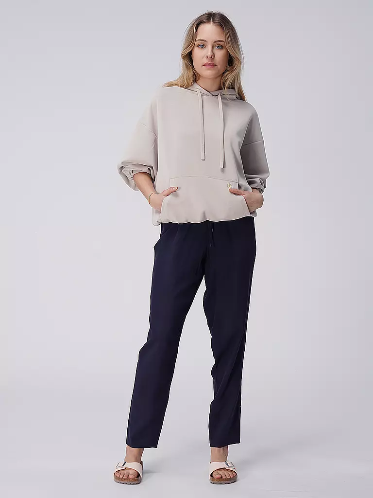 MEY Loungesweater - Hoody Oversized Fit hellgrau