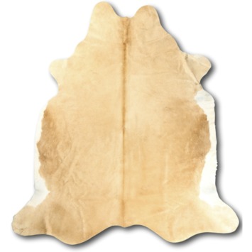 Koeienhuid Vloerkleed Blond 3 mm 180x200 cm