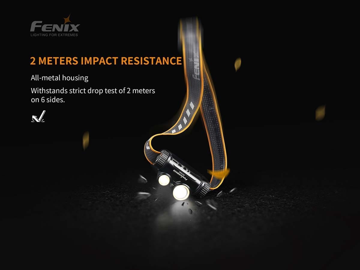 Fenix HM65R 1400 Lumen, Hodelykt<br> Best i test!
