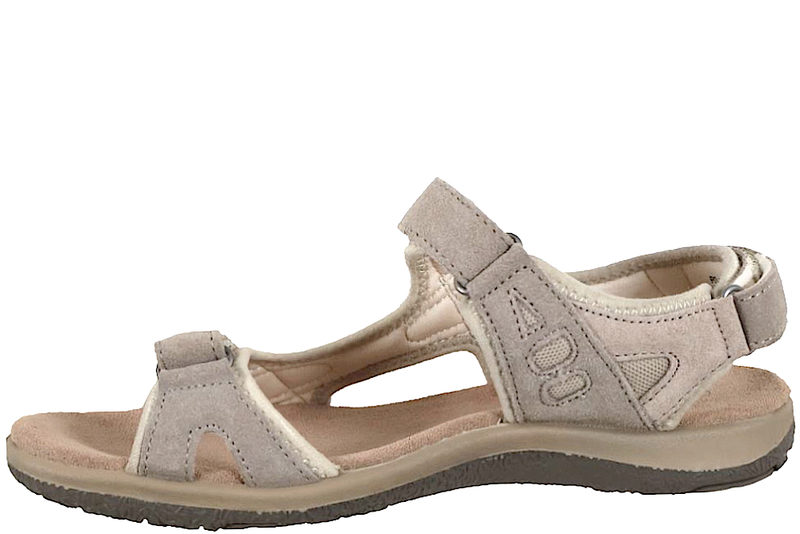 RESERVED SANDAL I SANDFARVET NUBUCK