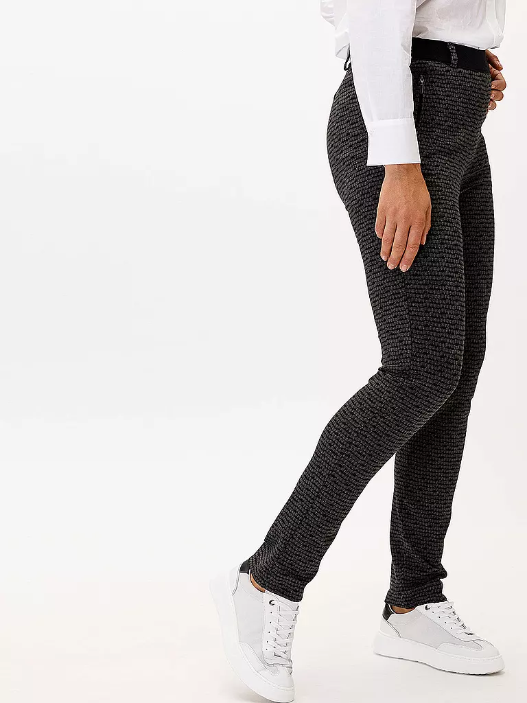RAPHAELA BY BRAX Hose Super Slim FIt LILLYTH grau