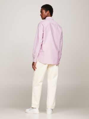 Camisa Oxford Dobby Regular