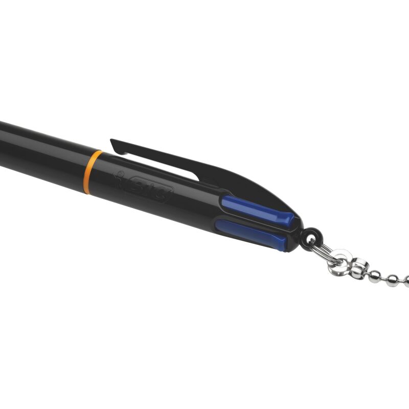 Stylo bille Bic sur socle pointe aiguille - écriture moyenne