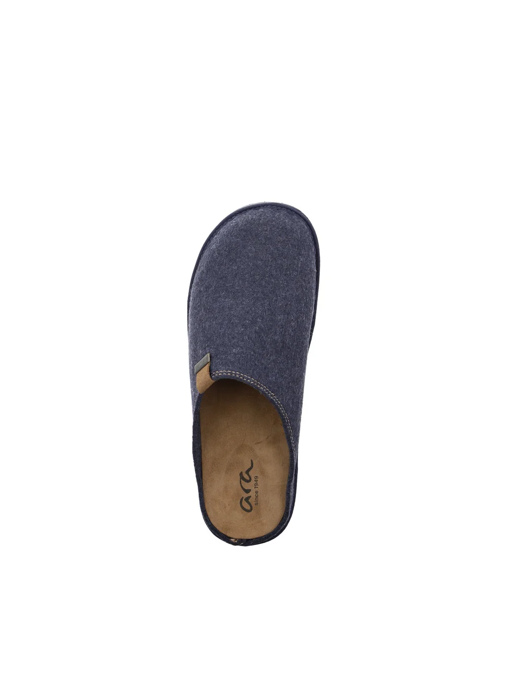 Hausschuh Elvio blau