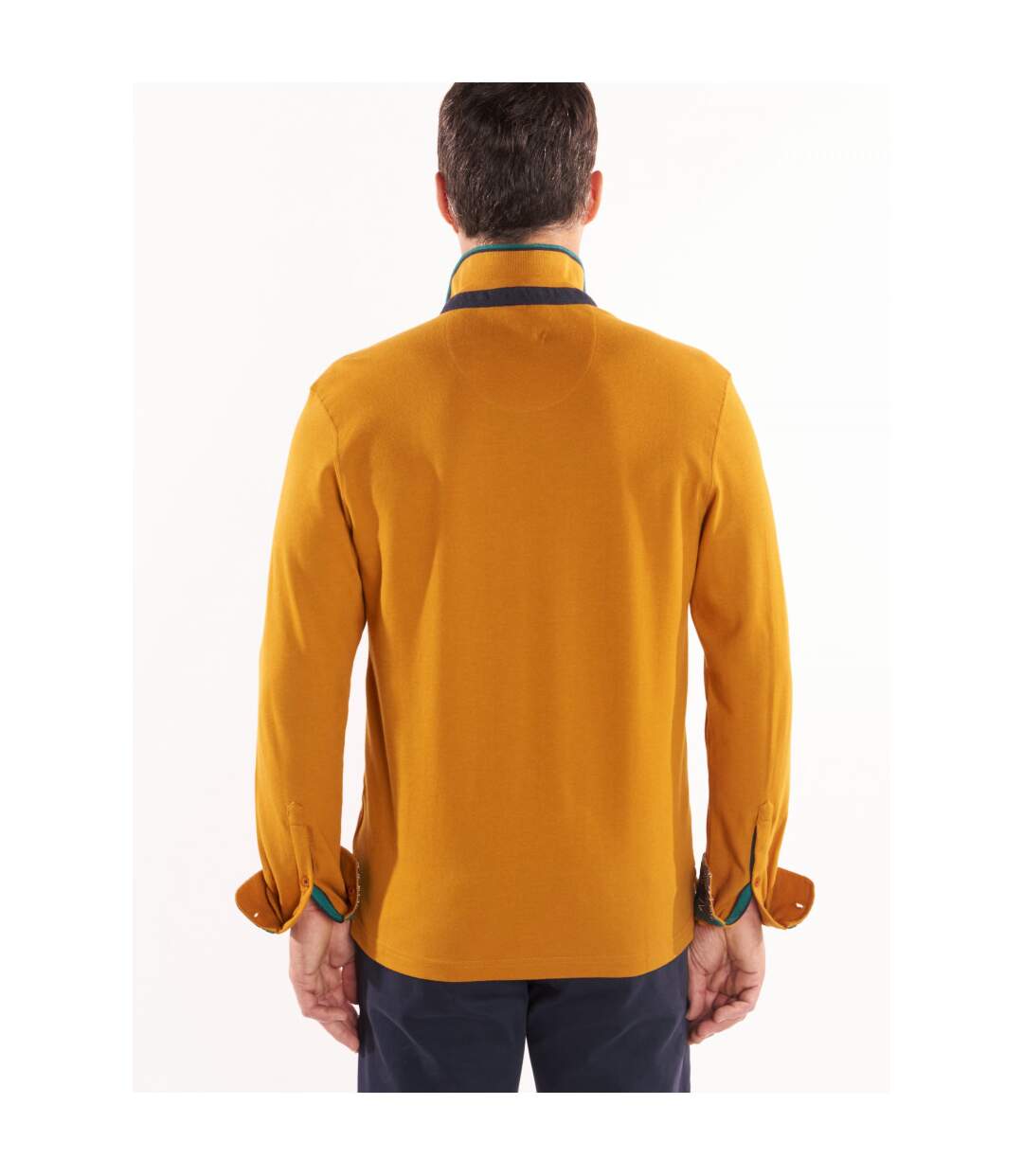 Polo maille piquée d'hiver