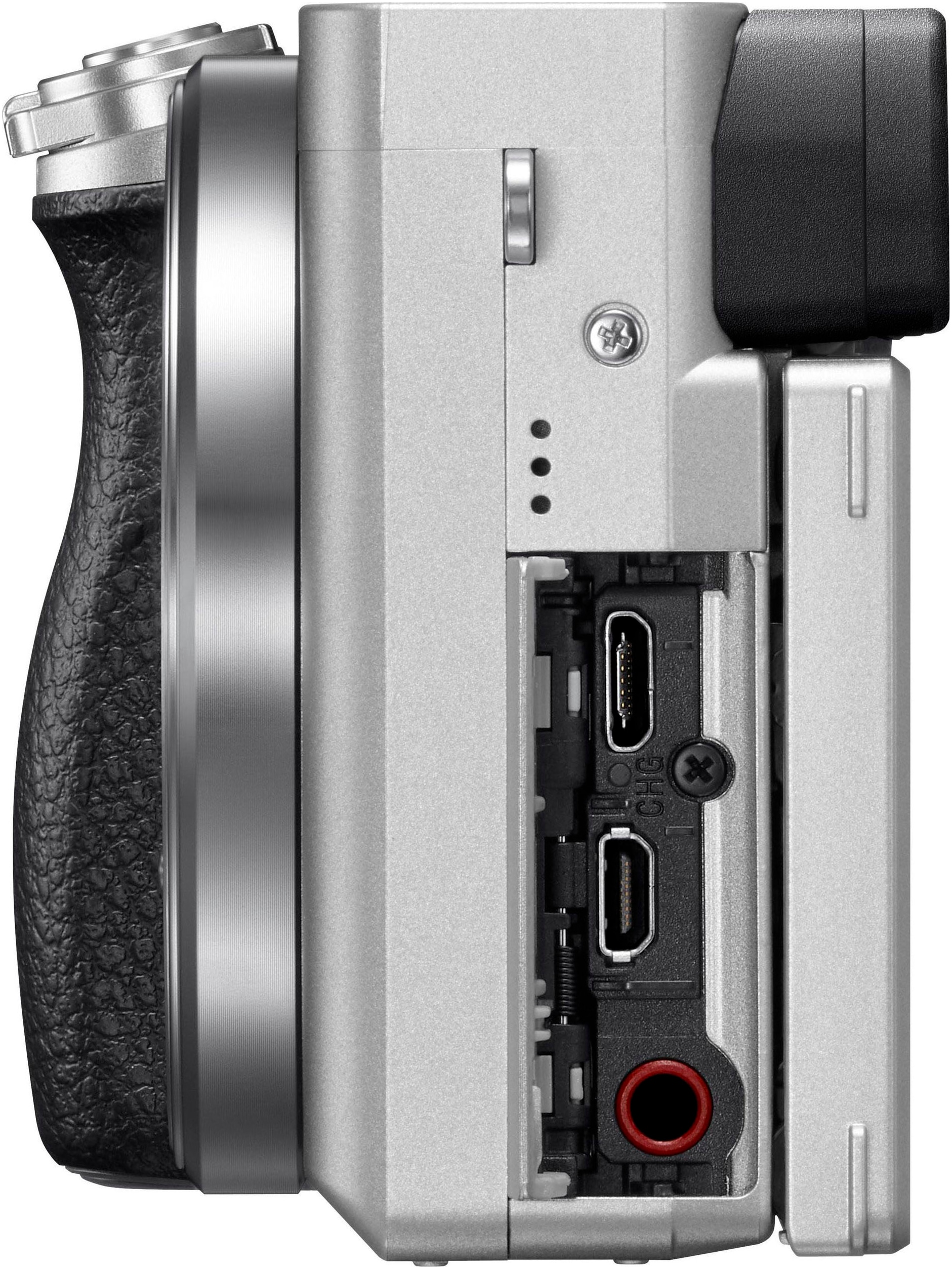 Sony Kompaktkamera »Alpha 6100 + 16-50mm Objektiv« , 24,2 , Bluetooth
