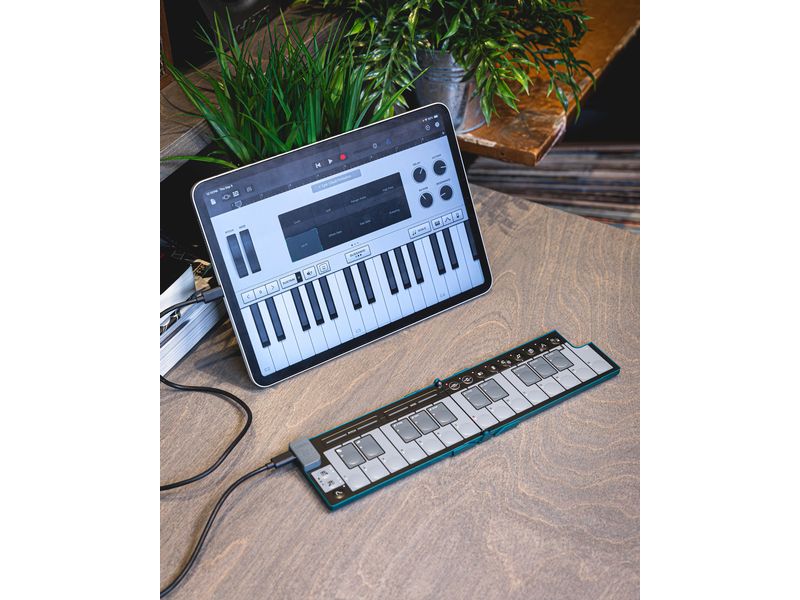 Korg Keyboard Controller nanoKEY Fold Black Faltbares Mini-MIDI-Keyboard