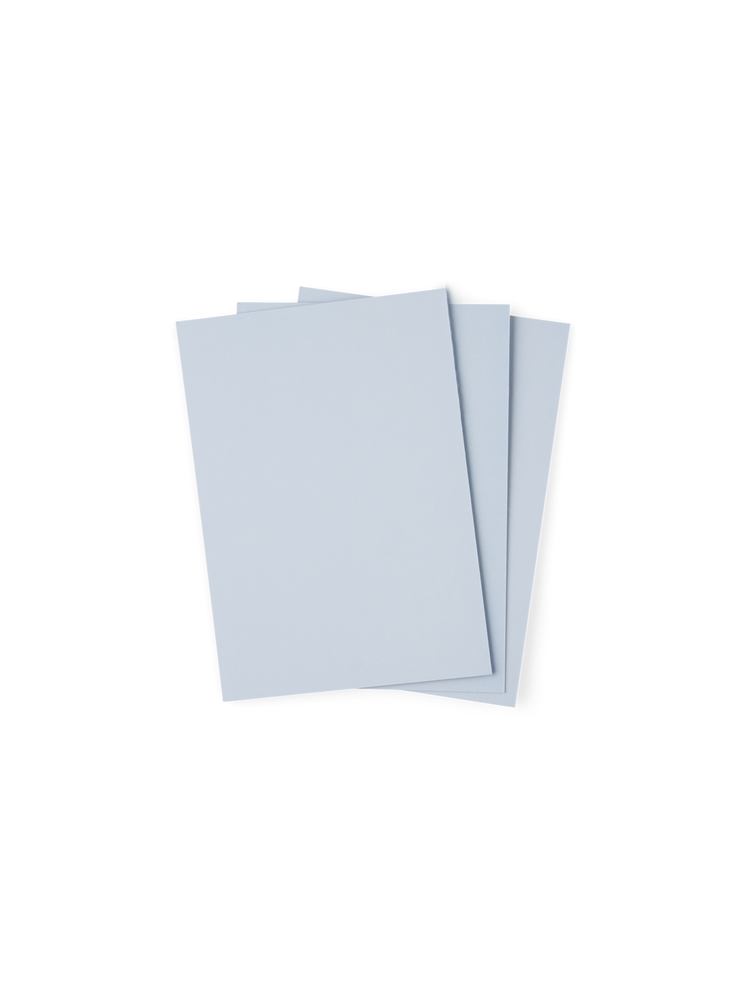 Karton A5 | Papir. 700 gsm. 14,5 x 21 x 0,1 cm. 3 stk. | Sky Blue