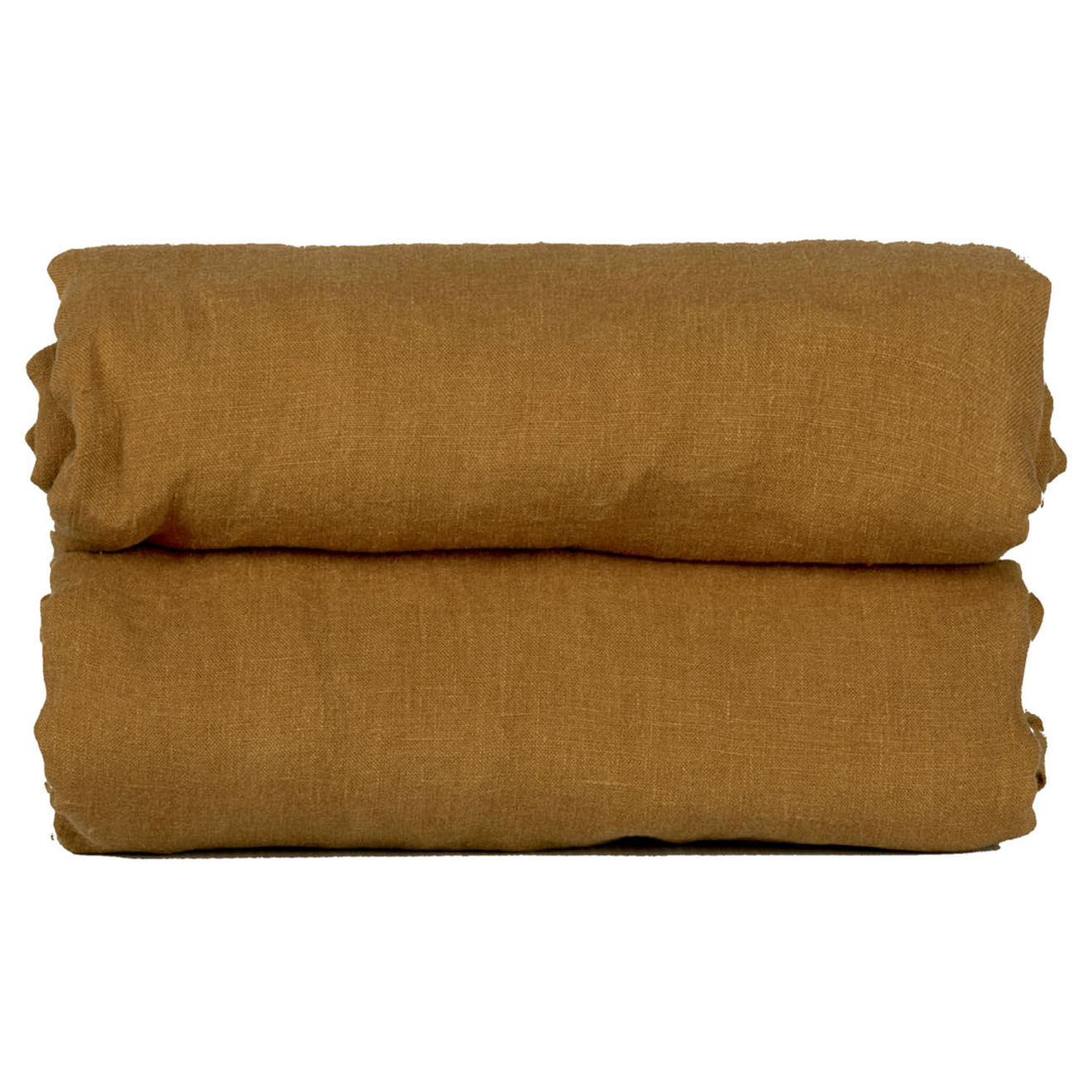 Febronie Home Drap housse 100% Lin Hortense bronze