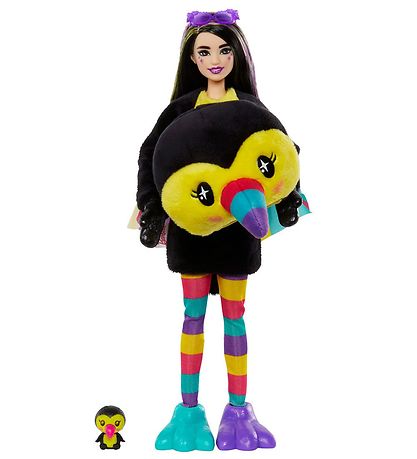Barbie Puppe - Cutie Enthüllen - Jungle - Toucan