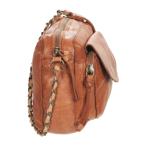 Pieces - PCNAINA LEATHER CROSS BODY Marrón