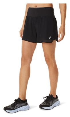 Short 2-en-1 Asics Ventilate 3.5in Noir Femme