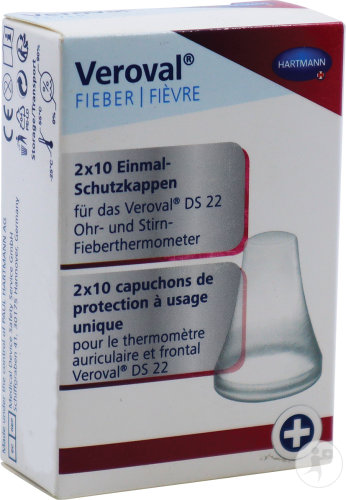 Hartmann Veroval PC22 Capuchons De Protection 20 Pièces