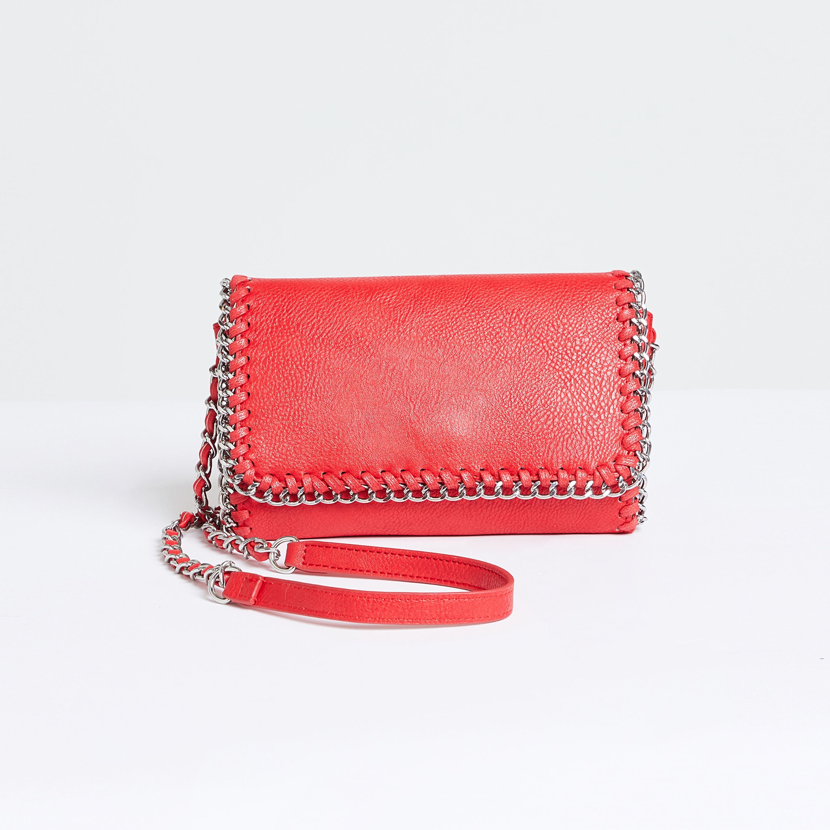 Sac pochette femme - ROUGE