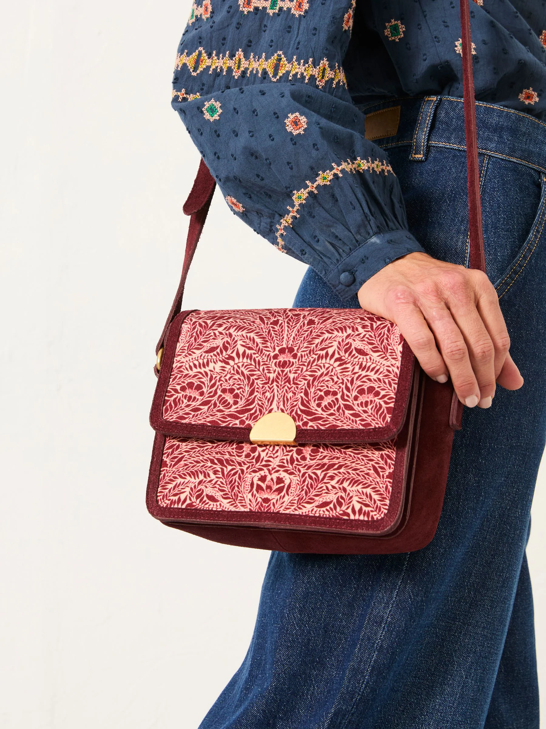 FatFace Floral Bouquet Crossbody Bag