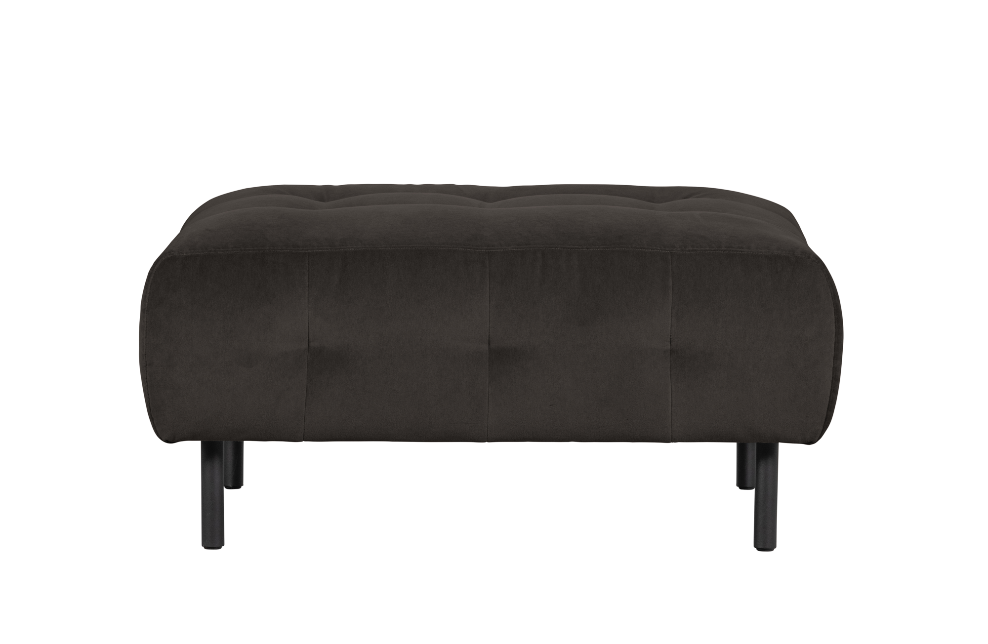 WOOOD Exclusive hocker Lloyd gewassen fluweel Hocker Lloyd gewassen fluweel - Cast Iron