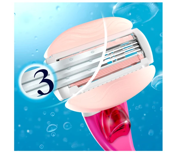 Gillette Venus ComfortGlide Spa Breez Rasierklingen 4 Stück