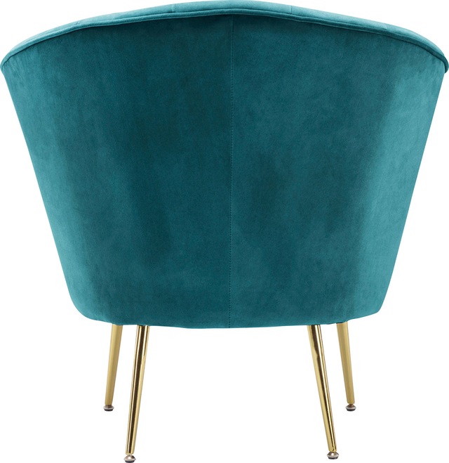 Kayoom Sessel »Poola 100, gemütlicher Cocktail-Sessel, edler Samtbezug« 1 Stk. tlg. samtweich, gesteppt, gemütlich, tiefe Sitzhöhe von 79cm