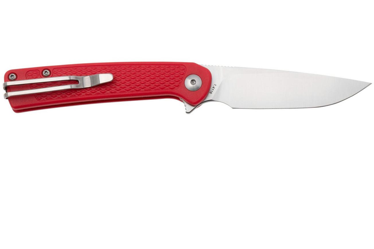 Böker Plus Fire Ant 01BP0008, Satin 1.4116, Red Polypropylene zakmes