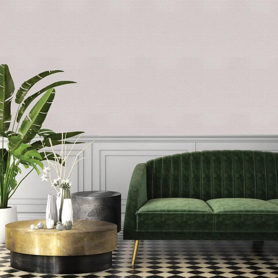 Dutch Wallcoverings - Myriad Kazue grijs/beige - 0,53x10,05m