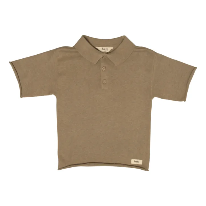 Baje Studio Polo Mackay Cachemire | Taupe