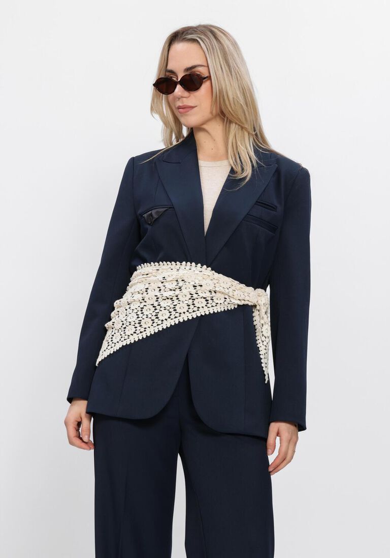 donkerblauwe haute l'amitié blazer premiere single blazer