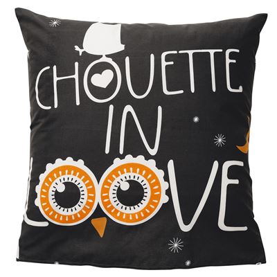 Linge de lit motif chouettes - BECQUET CRÉATION