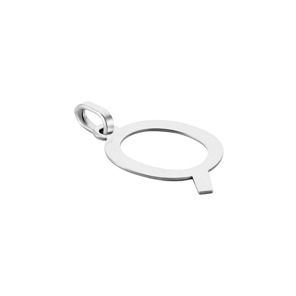 Pendentif Ionia Lettre Or Blanc