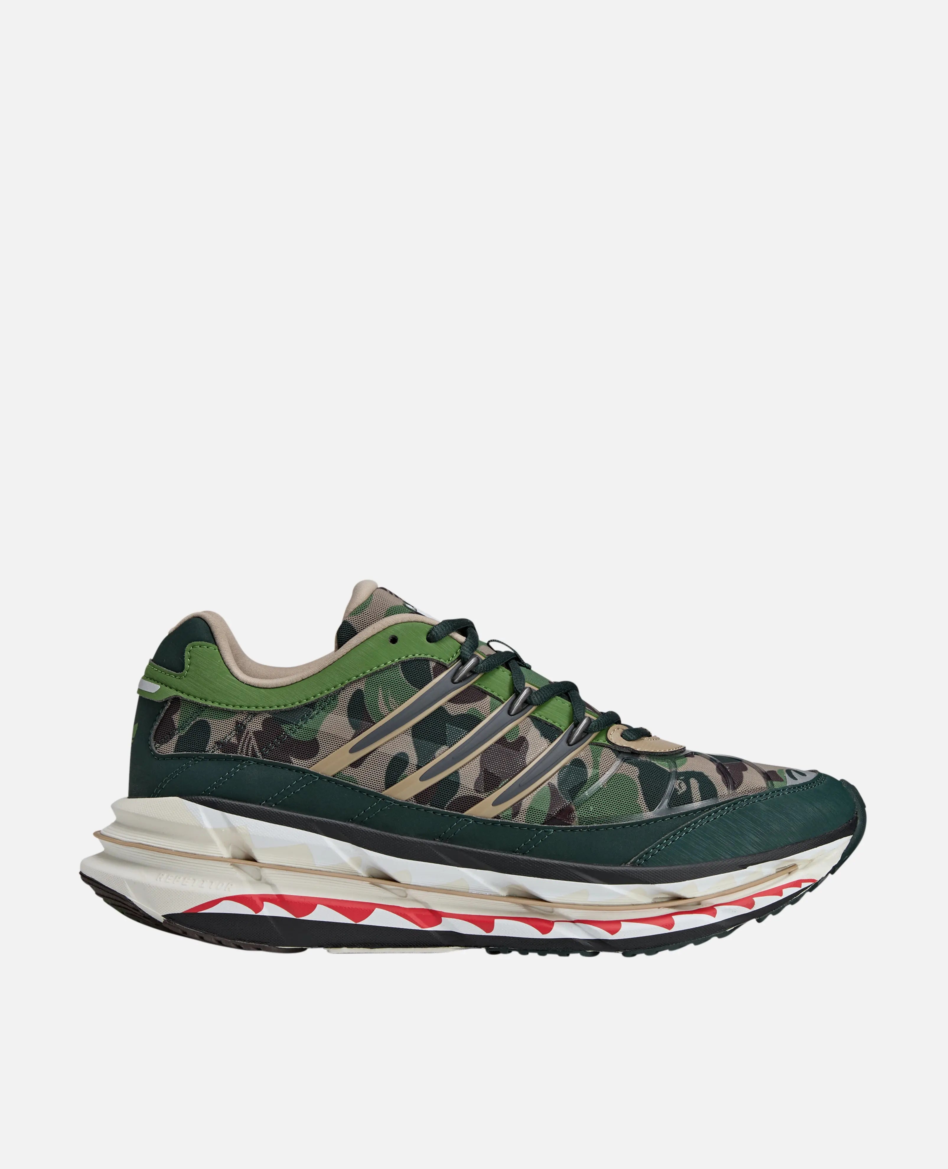Adidas x Bape Adistar HRMY ''Green Camo'' (HEMP/IRONMT/OWHITE)