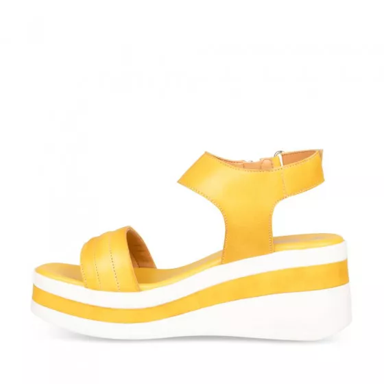 Sandales JAUNE SINEQUANONE LEATHER