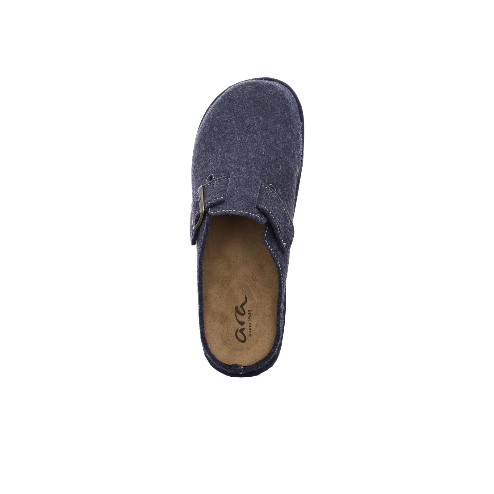 Hausschuh Elvio blau