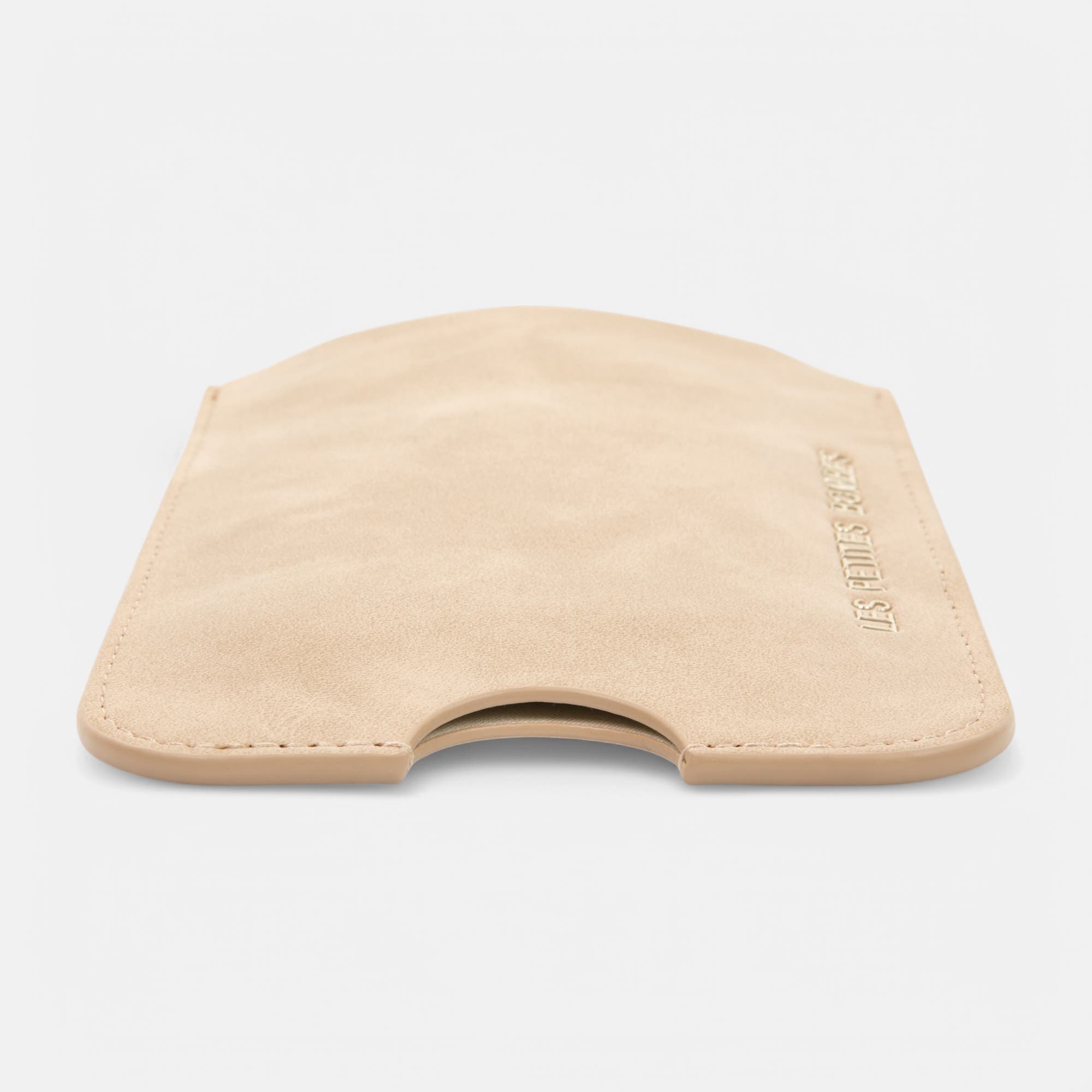 Pochette pour téléphone beige