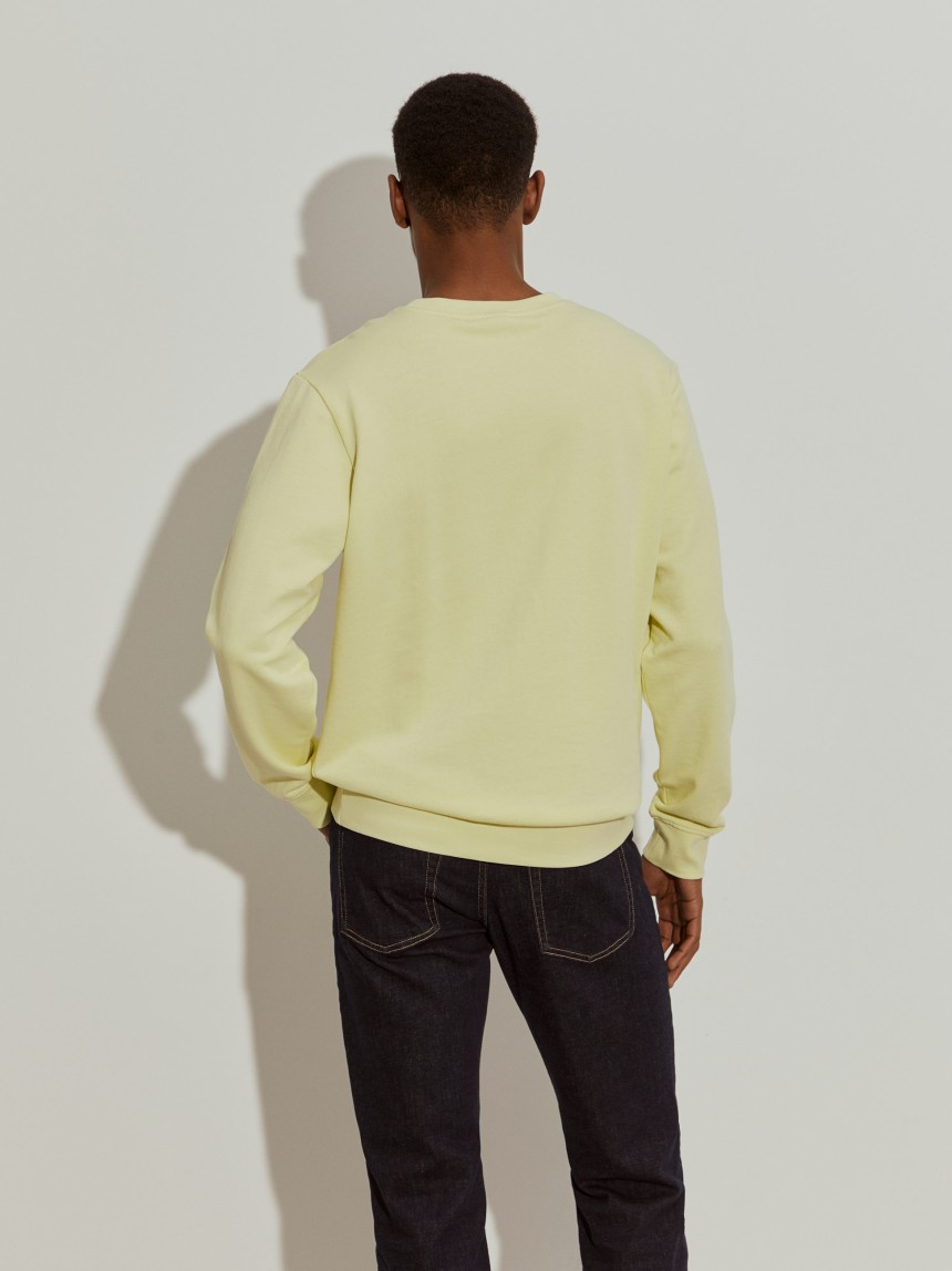 Sweater básica de algodão