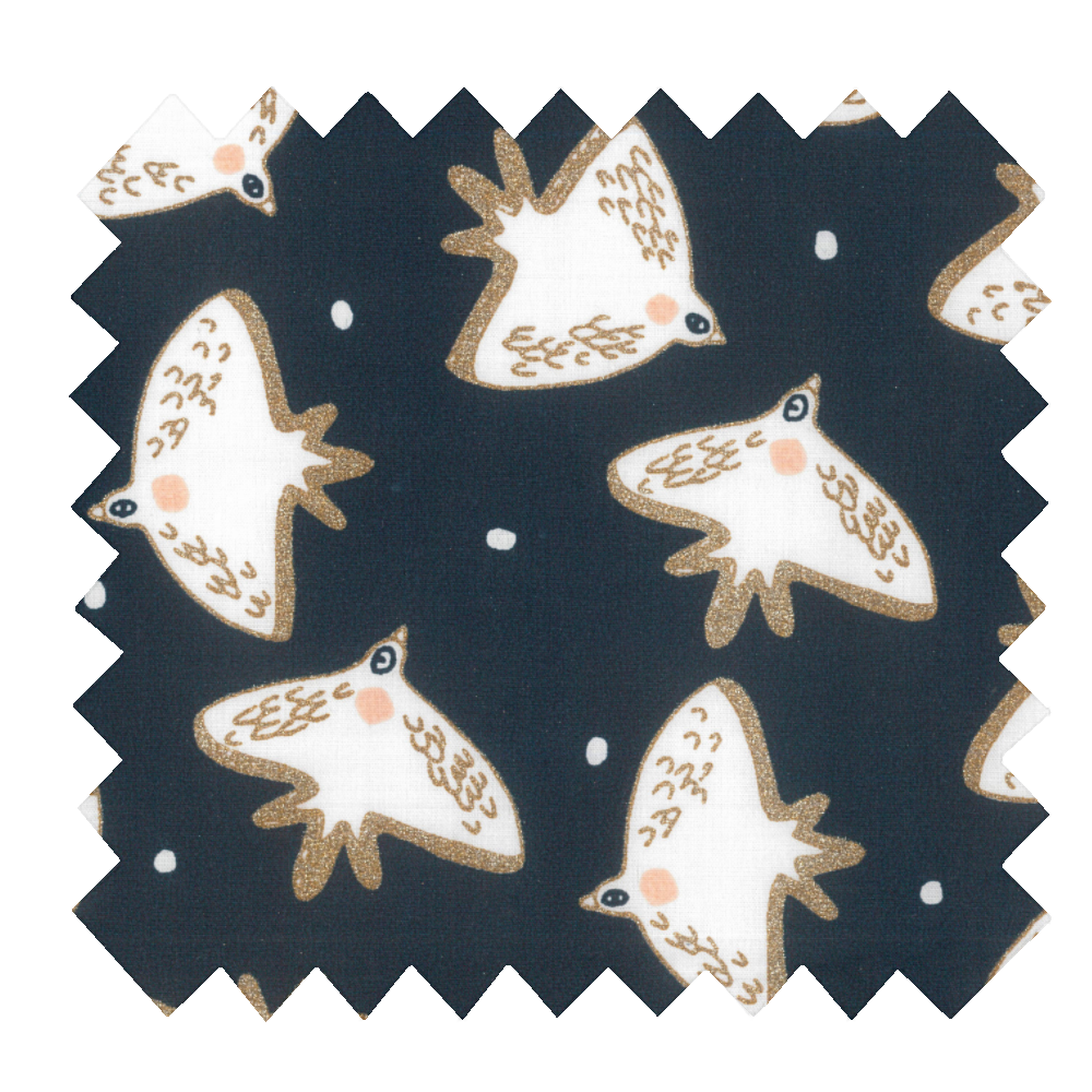 Coupon Tissu 1 M Envolée Sauvage