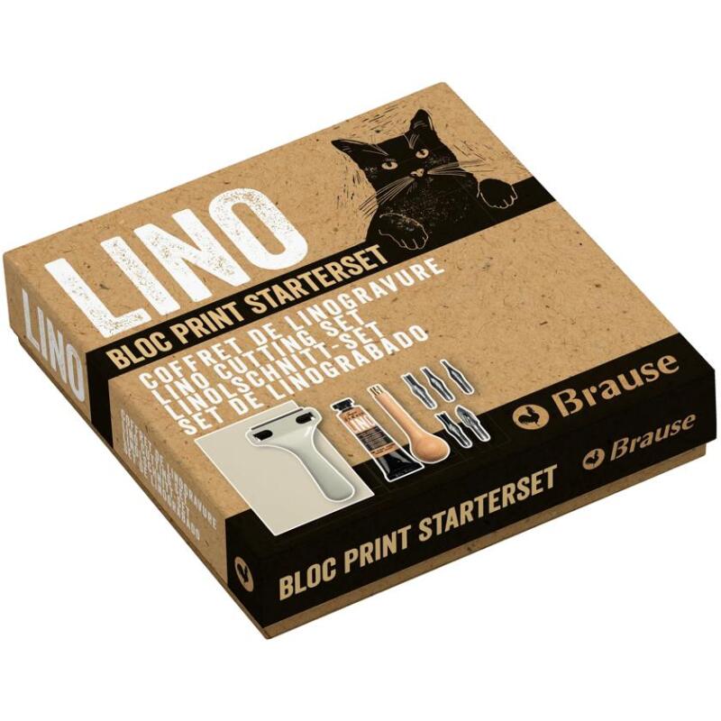 Coffret de linogravure.