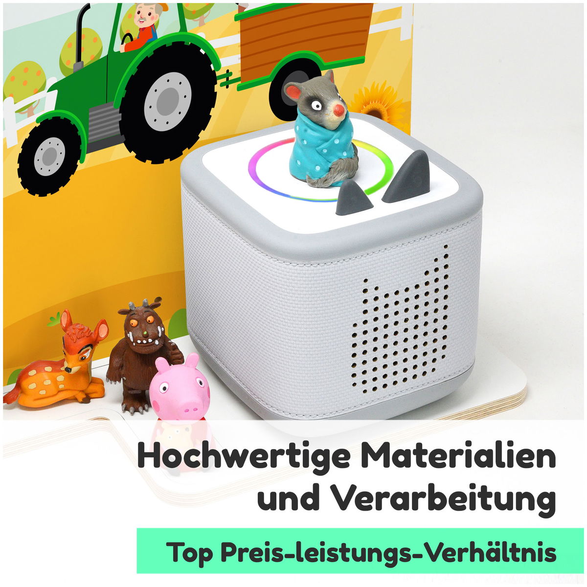 stadteckenstadtecken   Regal für Toniebox 2 mittel Bauernhof
