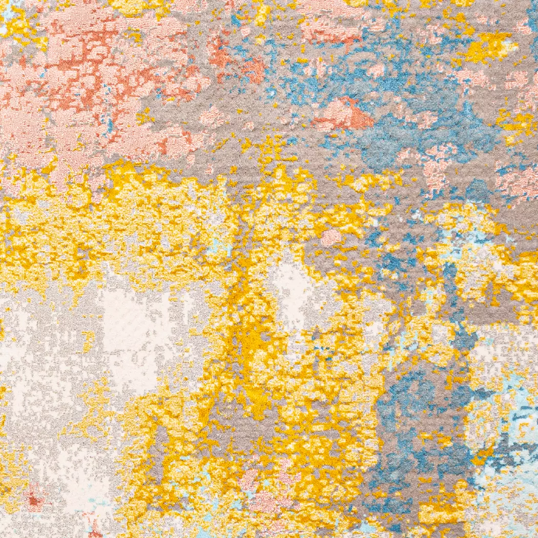 Webteppich Bloom 135 x 200 cm