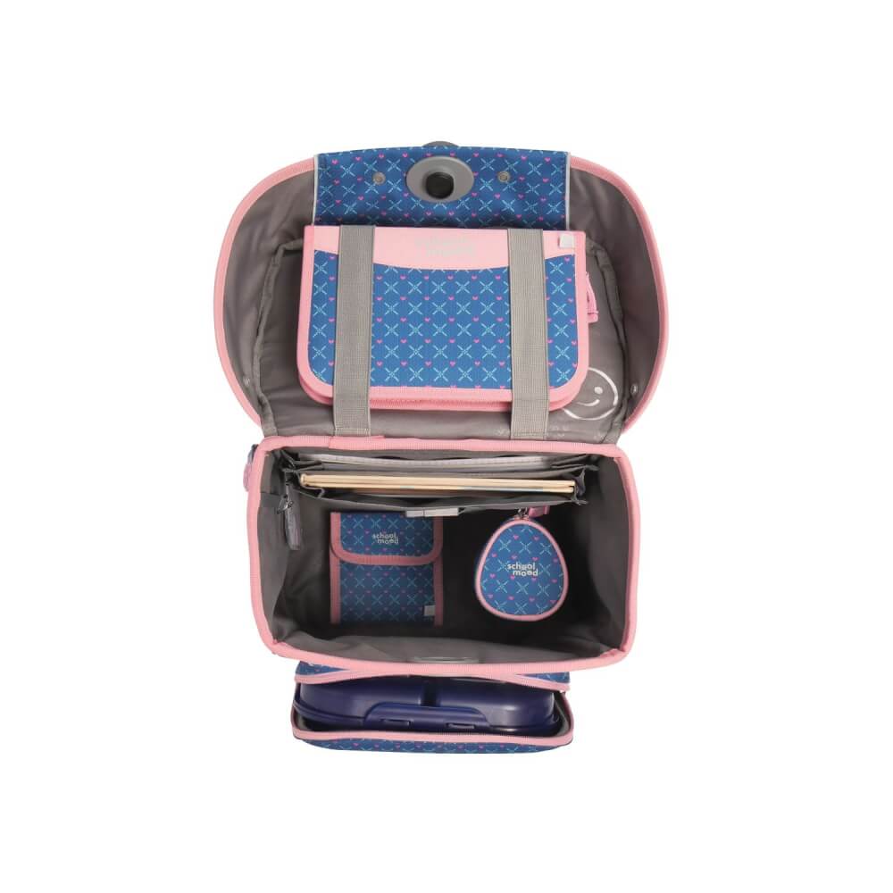 Schulranzenset Hero Maxx Air  Mila (Pferd), 7-tlg. Set