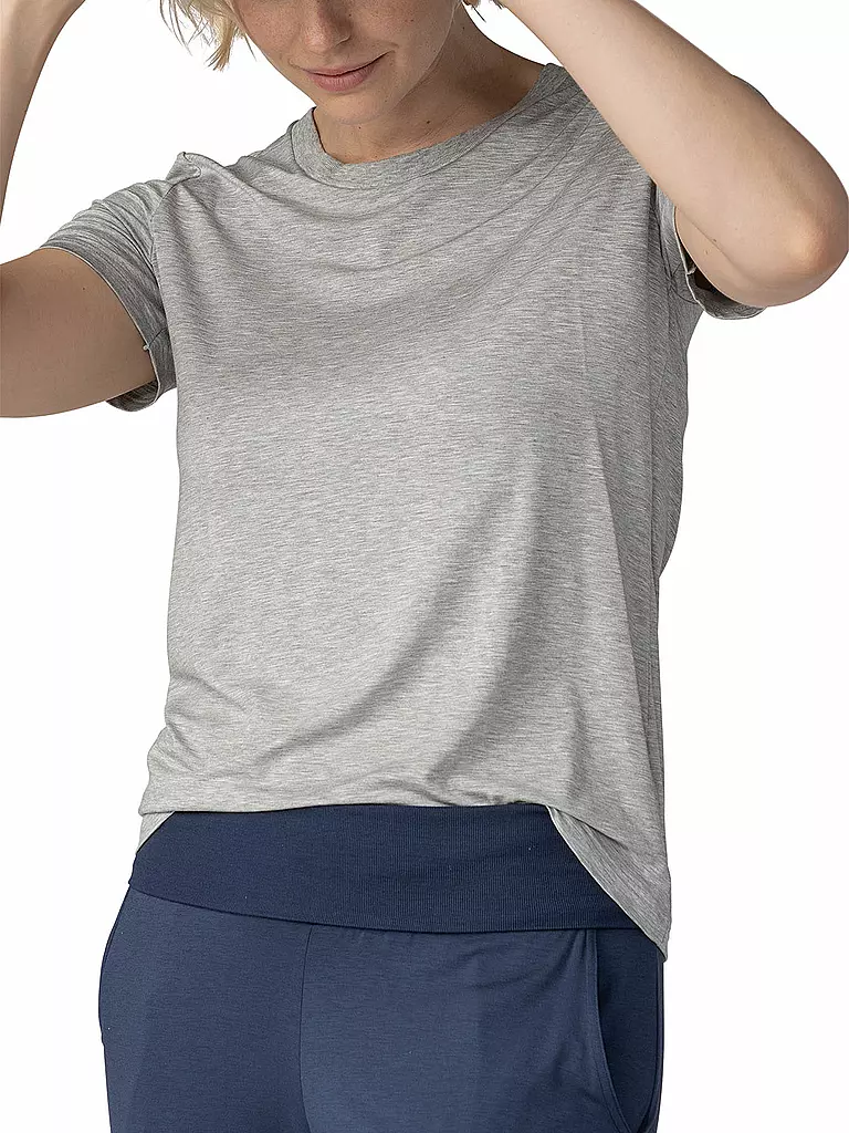 MEY Loungewear  Shirt VAIANA grau